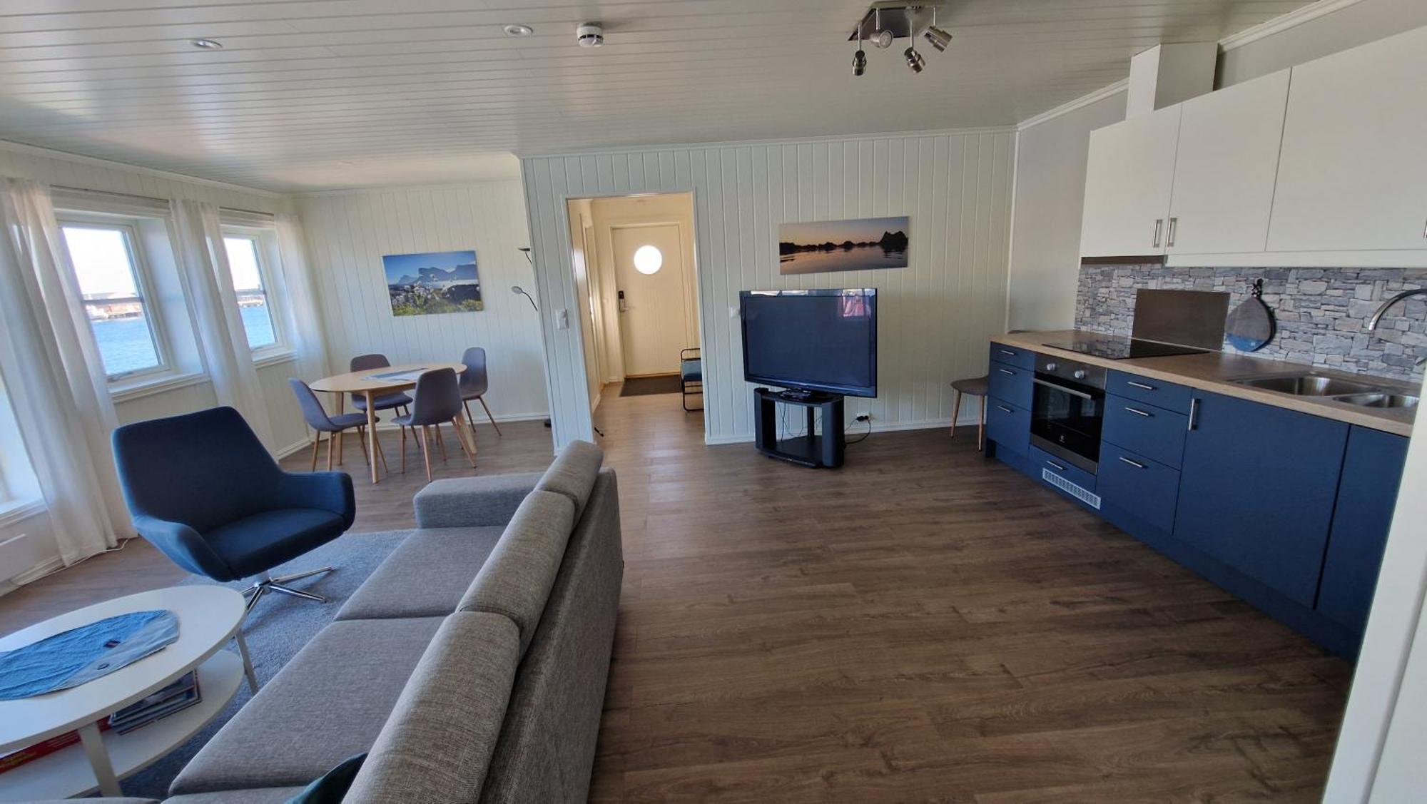 Bensvik Brygge Apartment Vaeroy Exterior photo